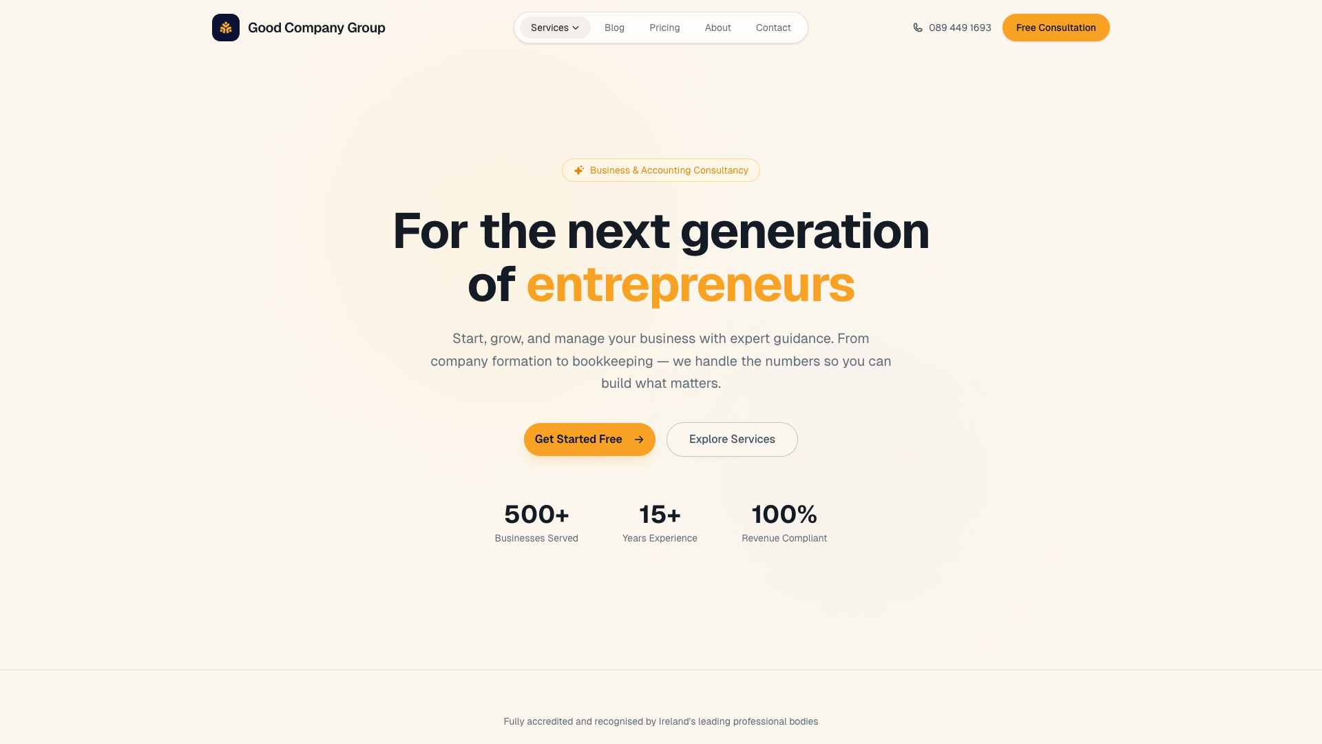 Marketing Agency Website